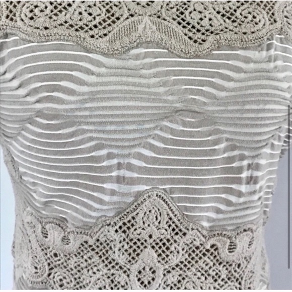 •Free People• crochet inset bodycon dress - Picture 4 of 5